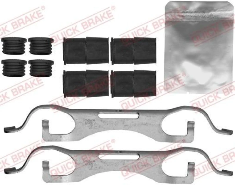 Image of QUICK BRAKE Brake pad fitting kit QUICK BRAKE 109-1887