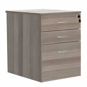 Image of TC Office 3 Drawer High Mobile Pedestal, Grey