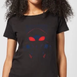 Image of Aquaman Black Manta Womens T-Shirt - Black