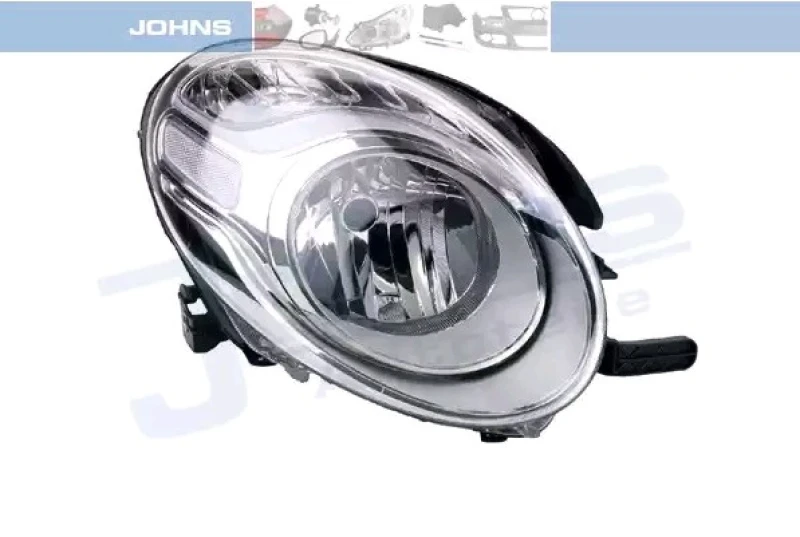 Image of JOHNS 30 04 10 Headlights H7, Right, with motor for headlamp levelling Headlight (259)