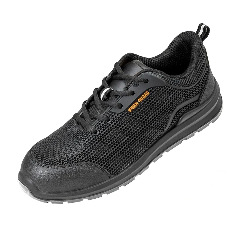 Image of Result Result Men Work Guard All-black Safety Trainer Size: 10 Black 10 Male 5059269518097