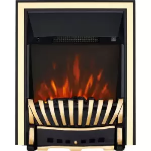 image of Focal Point Elegance 2Kw Brass Effect Electric Fire