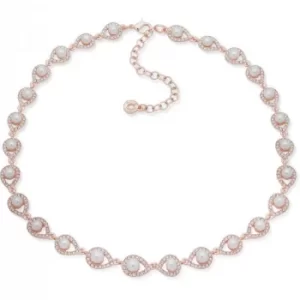 Image of Anne Klein Jewellery 16" Pave Necklace