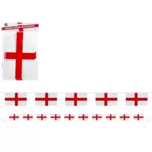 Image of PMS International England Flag Bunting 12''
