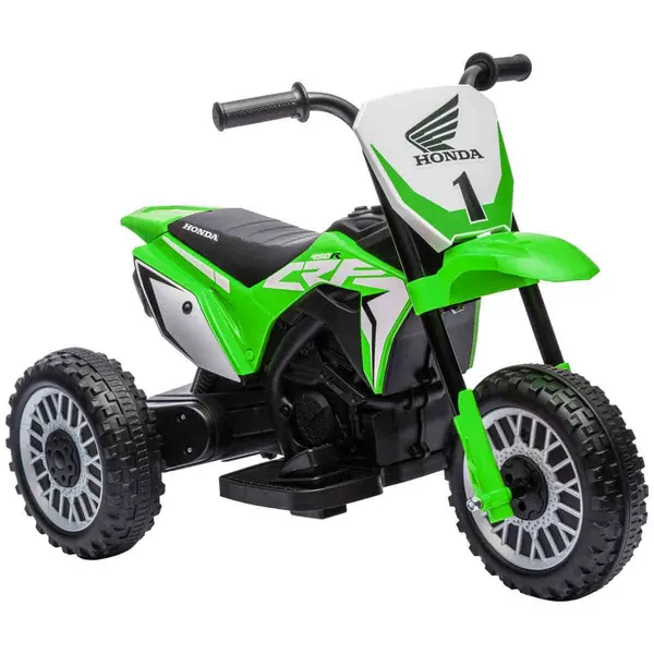 image of Homcom Honda Crf450Rl Licensed 6V Kids Electric Motorbike - Green