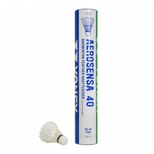 image of Yonex Aerosensa 40 Shuttles - Tube of 12