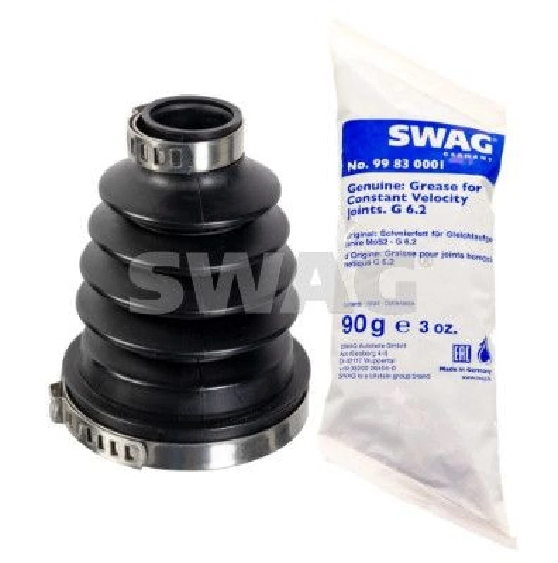 Image of CV boot kit, drive shaft SWAG 33 10 5140