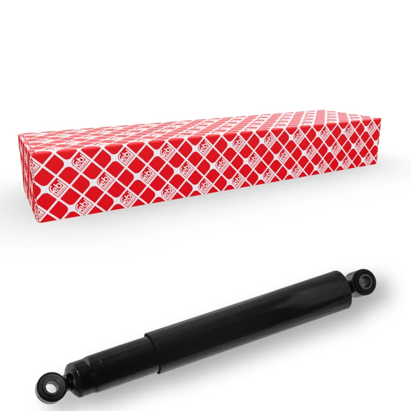 Image of FEBI BILSTEIN 20385 Shock absorber Rear Axle, Oil Pressure, Telescopic Shock Absorber, Bottom eye Shock Absorber (854)