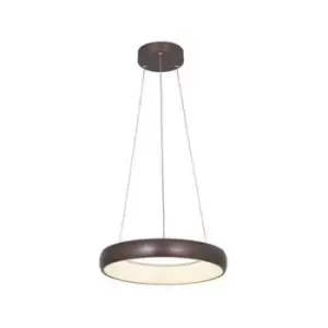 image of Larissa Lighting - Larissa Kampos Ceiling Pendant Light 30W 3000K Aluminum Coffee