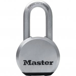 image of Masterlock Excell Chrome Plated Padlock 54mm Standard