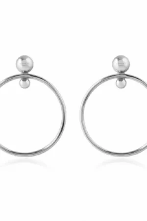 image of Ladies Radley Sterling Silver Bliss Crescent Earrings RYJ1017