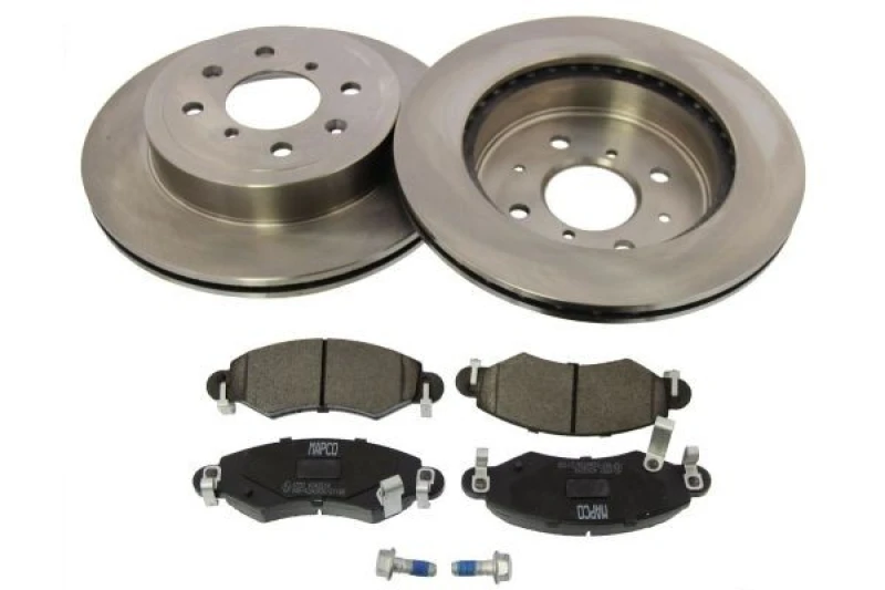 Image of MAPCO 47540 Brake disc and pads set Front Axle, Brake Disc Type: Vented Brake Set,disc brakes (3405)