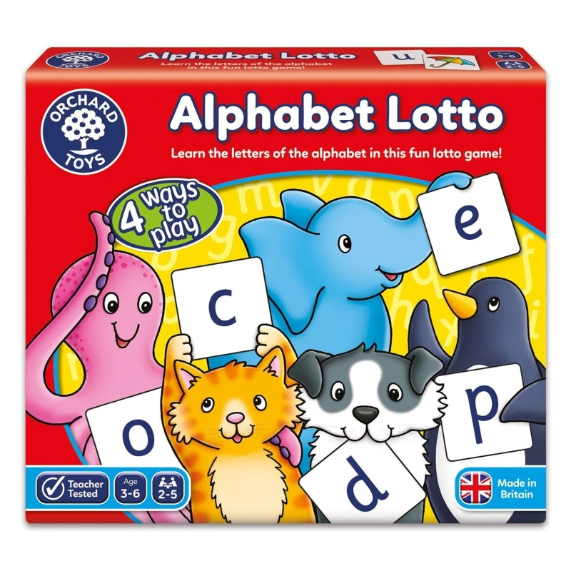 Image of Orchard Toys Alphabet Lotto Multi unisex