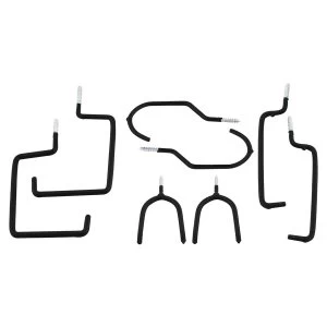 Image of Rolson 8 Piece Storage Hook Set