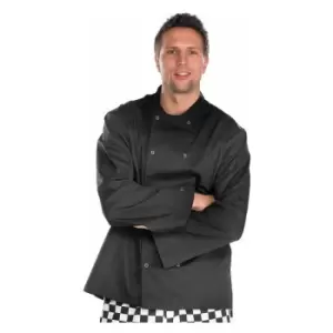 image of Click - CHEFS JKT LS BL S - Black - Black