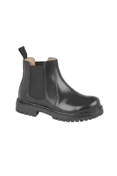 Image of Space Leather Ankle Boots
