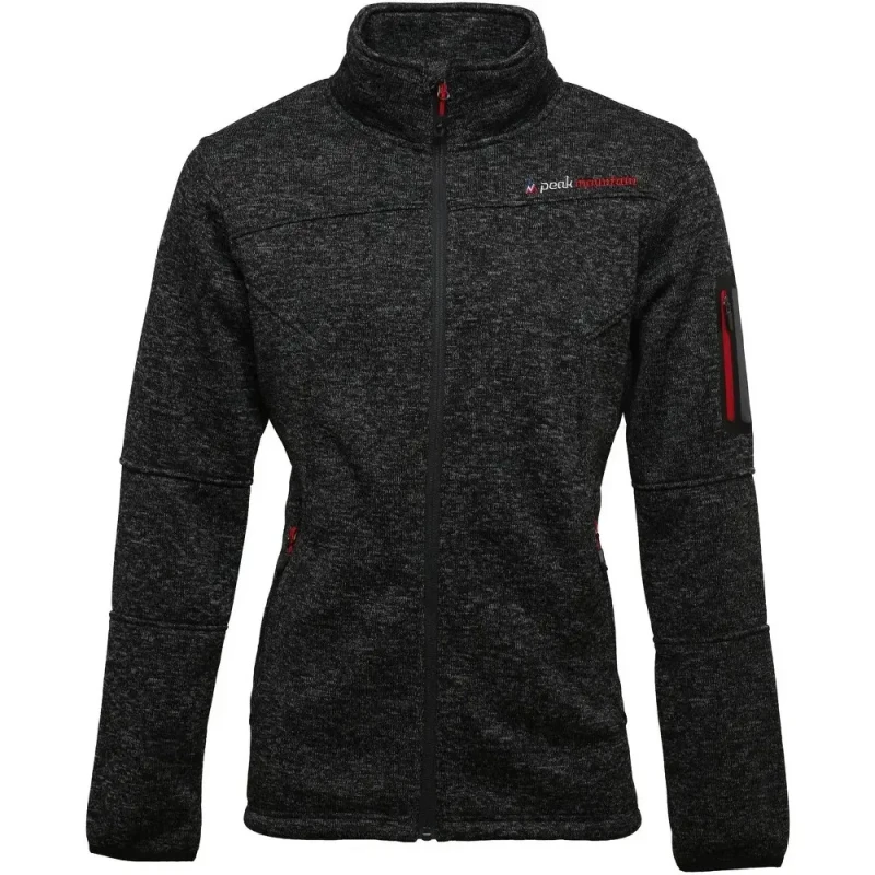 Image of Children's fleece jacket Peak Mountain Ecemaillo Noir Male 4 ans