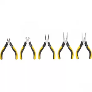 Image of Toolcraft 820939 ESD Electronic Pliers Set 5pcs