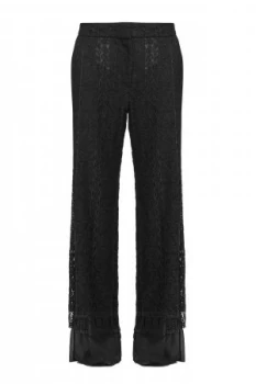 Image of French Connection Arta Lace Layer Trouser Black