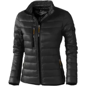 image of Elevate Womens/Ladies Scotia Light Down Jacket (L) (Anthracite)