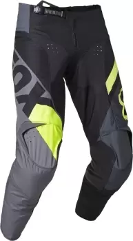 Image of FOX 180 Xpozr Motocross Pants, black-grey, Size 30, black-grey, Size 30