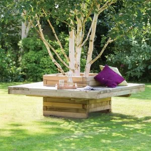 image of Zest4Leisure Lucy Planter Garden Bench