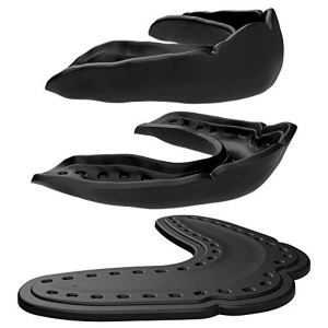 Image of Shock Doctor Unisex's Ultra Microfit Mouthguard, Black, Adult