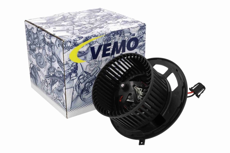 Image of VEMO V20-03-1146 Blower Motor Q+, original equipment manufacturer quality MADE IN GERMANY, for left-hand drive vehicles Interior Blower (2669)