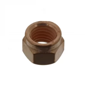 M10x1.5 Nut for lock plate to exhaust manifold 39064 Copper by Febi Bilstein