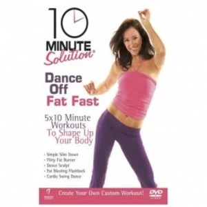 image of 10 Minute Solution Dance Off Fat Fast DVD