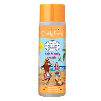 image of Childs Farm Hair & Body Watermelon body wash 250ml