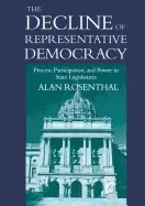 Image of decline of representative democracy process participation and power in stat