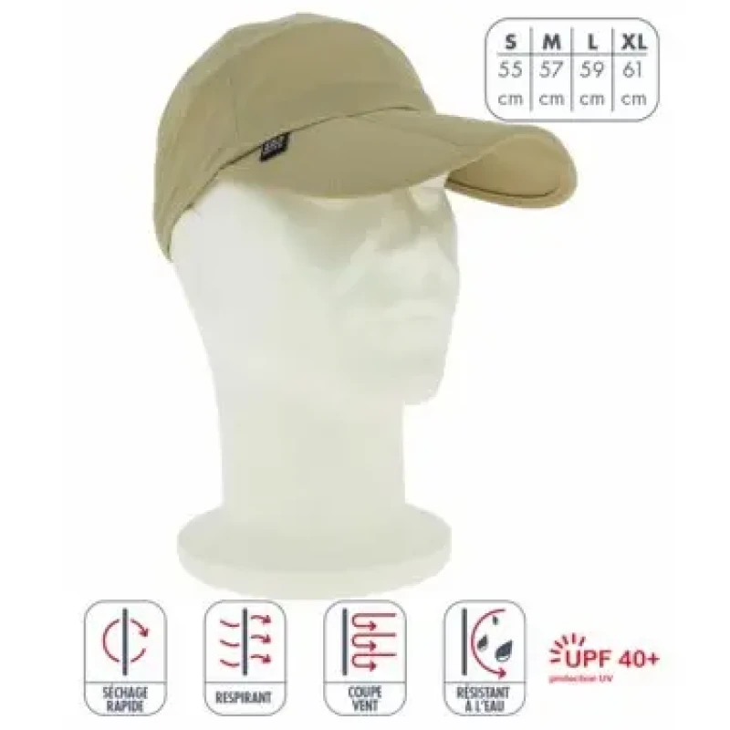 Image of Rain cap Elementerre Ibis Beige Unisex L (59 cm)