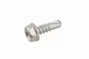 Image of Hex Head Self Drilling Screw No. 14 x 2in. Pk 100 Connect 31510