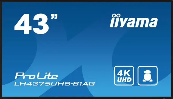 Image of iiyama 43" LH4375UHS-B1AG 4K Ultra HD IPS LCD Monitor