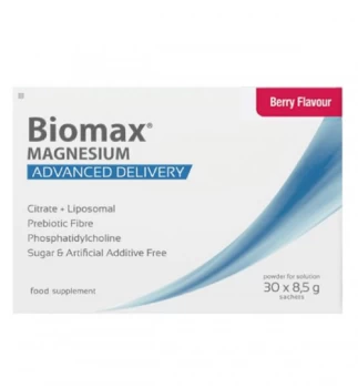 Image of Biomax Magnesium & Liposome Berry Sachets - (8.5gx30)