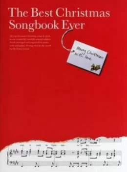 Image of Best Christmas Songbook Ever by Omnibus Press Paperback