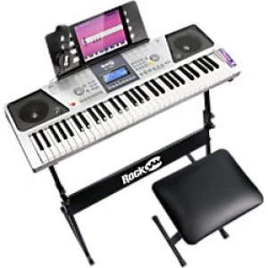 image of RockJam Keyboard RJ661-SK Grey