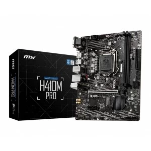 Image of MSI H410M Pro Intel Socket LGA1200 H5 Motherboard