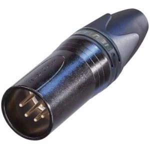 Neutrik NC5MXX-B XLR connector Plug, straight Number of pins: 5 Black