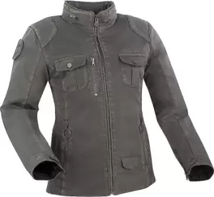 Image of Segura Maya Ladies Motorcycle Textile Jacket, grey, Size 40 for Women, grey, Size 40 for Women