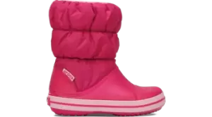 image of Crocs Winter Puff Boot Boots Kids Candy Pink C6