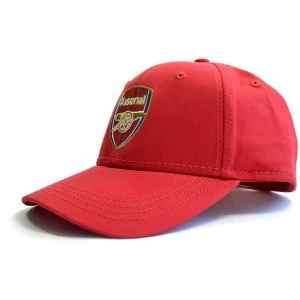 image of Arsenal Crest Baseball Cap Red