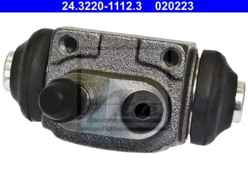 Image of ATE 24.3220-1112.3 Brake Cylinder Grey Cast Iron Wheel Brake Cylinder (277)