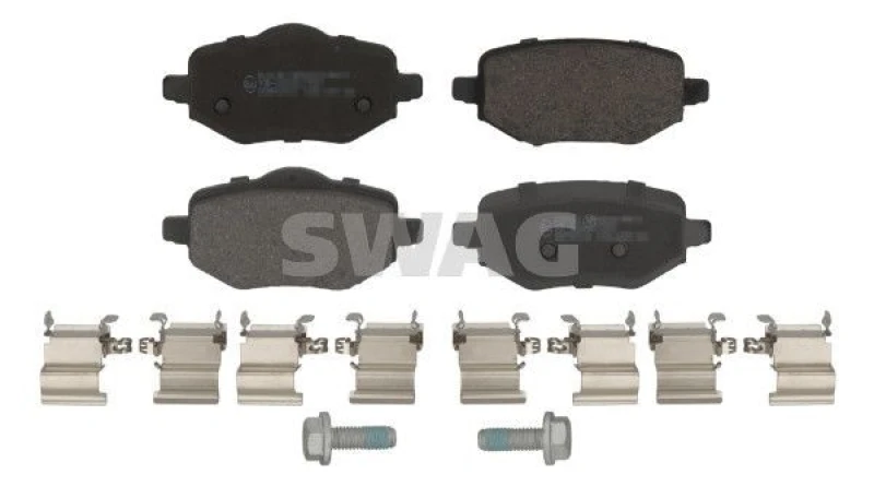 Image of Brake pad set SWAG 33 10 9324