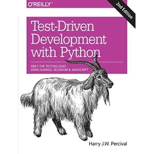 Image of Test-Driven Development with Python 2e by Harry J. W. Percival (Paperback, 2017)