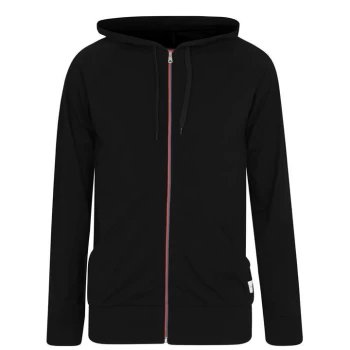 Image of Paul Smith Underwear Stripe Zip Tape Jacket - Black