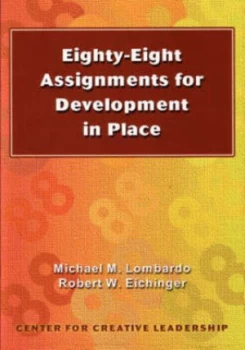 Image of Eighty-Eight Assignments for Development in Place by Michael M Lombardo Book