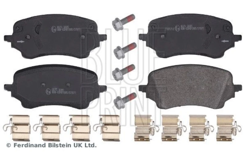 Image of Blue PRINT Brake pad set Blue PRINT ADBP420117