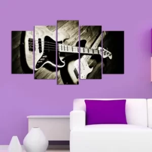 Image of 5PMDF-53 Multicolor Decorative MDF Painting (5 Pieces)